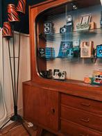 Vintage/retro midcentury bar/vitrine kast met lades, Ophalen, Huis en Inrichting