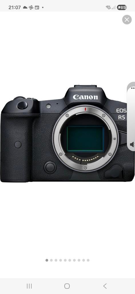 Canon EOS R5 - Topcamera voor professionals!, Audio, Tv en Foto, Fotocamera's Digitaal, Spiegelreflex, Canon, Ophalen of Verzenden