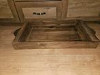 Dienblad, Huis en Inrichting, Woonaccessoires | Dienbladen, Ophalen, Zo goed als nieuw, Hout