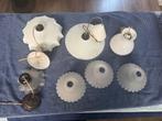 Diverse vintage/antieke lampen, Huis en Inrichting, Lampen | Hanglampen, Ophalen, Gebruikt, Glas, Allerlei