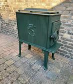Jotul 602 houtkachel emaille groen, klassieker, Huis en Inrichting, Kachels, Ophalen, Zo goed als nieuw
