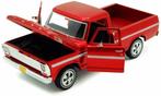 Motormax 1969 Ford F-100 Pickup rood, schaal 1:24, Nieuw, Ophalen of Verzenden, Motormax, Motormax