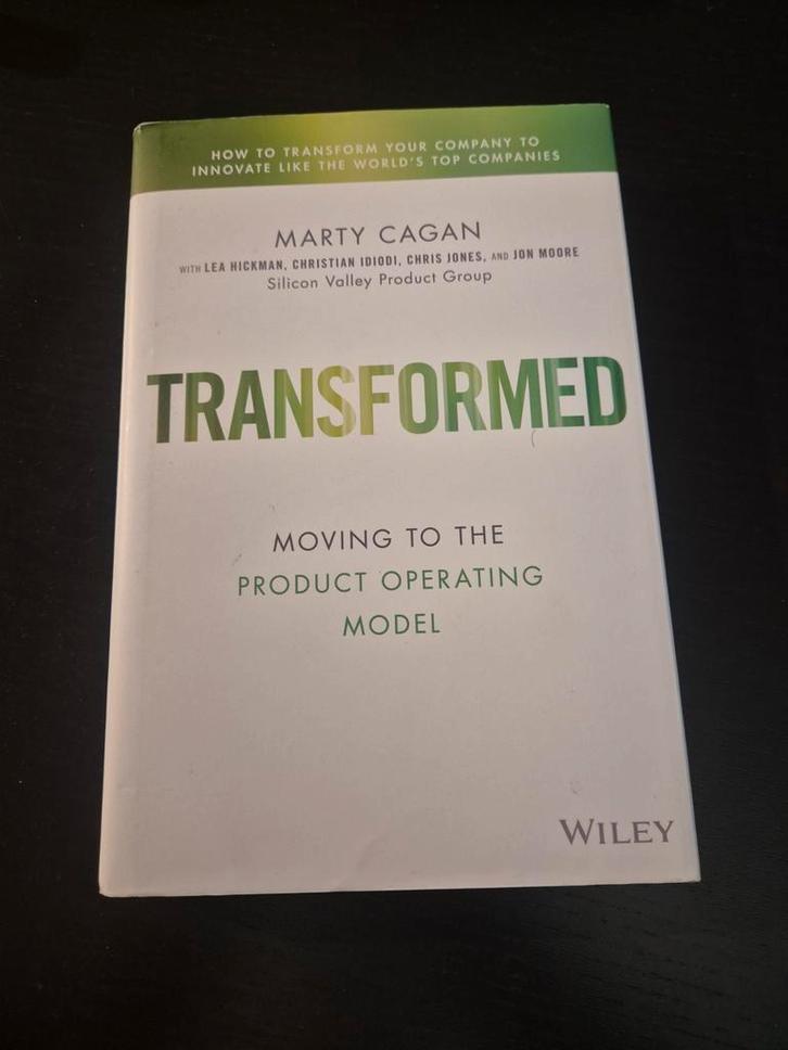 Transformed - Marty Cagan - Management Boek, Boeken, Economie, Management en Marketing, Zo goed als nieuw, Management, Ophalen of Verzenden