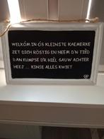 Toilet bordje, limburgs, Huis en Inrichting, Ophalen of Verzenden, Zo goed als nieuw