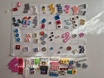 Lego 1 plaat tegel city vintage onderdelen telefoon beschikbaar voor biedingen
