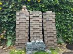Roodbruine bakstenen (gratis op te halen) 9m2 terras, Doe-het-zelf en Verbouw, Metselstenen, Ophalen, Zo goed als nieuw, Bakstenen