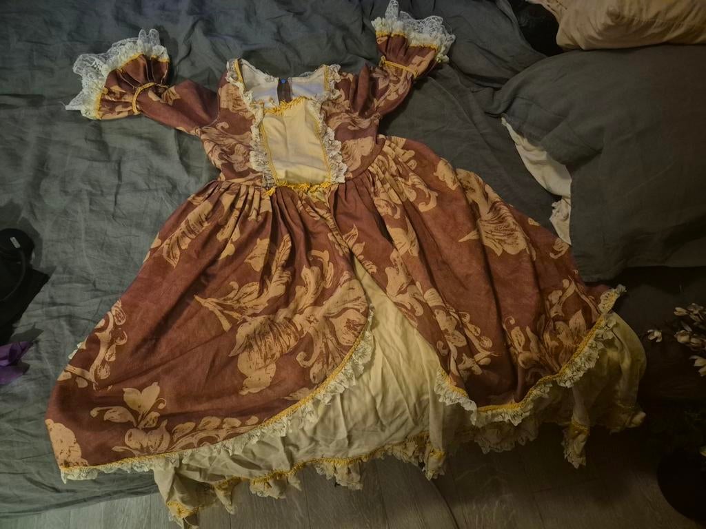 Barokjurk maat 38/40, Kleding | Dames, Carnavalskleding en Feestkleding, Ophalen of Verzenden, Zo goed als nieuw, Maat 38/40 (M)