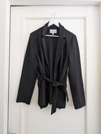 Zwart blazer jasje dames Vila maat XXL met strikceintuur, Zwart, Vila, Maat 46/48 (XL) of groter, Ophalen of Verzenden