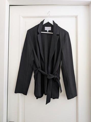 Zwart blazer jasje dames Vila maat XXL met strikceintuur beschikbaar voor biedingen