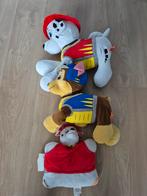 2 grote Paw Patrol Knuffels + Kussentje, Ophalen of Verzenden, Zo goed als nieuw, Hond