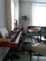 6 Effen Witte Gordijnen Ikea met subtiel ribbeltje en motief, Ophalen, Gebruikt, 100 tot 150 cm, 200 cm of meer