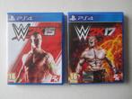 WWE 2K15 of 2K17 Playstation 4 PS4, Vechten, Ophalen of Verzenden, Zo goed als nieuw, 3 spelers of meer