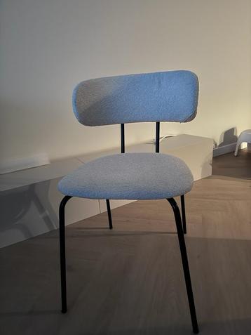 Bouclé eetkamerstoelen