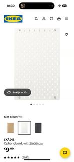 Ikea skadis ophangbord, Ophalen, Zo goed als nieuw, Overige typen