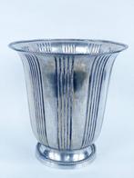 Neoklassieke/Empire stijl antieke verzilverde koperen vaas, Antiek en Kunst, Antiek | Koper en Brons, Ophalen, Koper