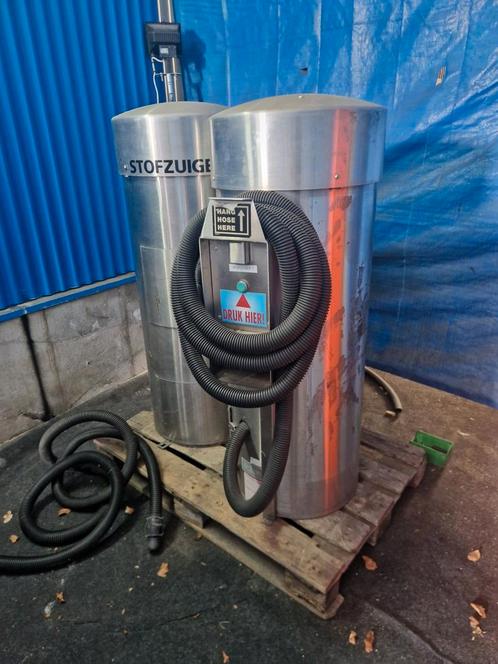rvs stofzuigers 2 stuks met rvs deksel carwash, Witgoed en Apparatuur, Onderdelen en Toebehoren, Gebruikt, Ophalen