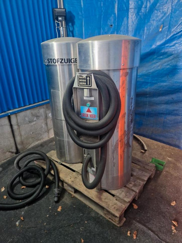 rvs stofzuigers 2 stuks met rvs deksel carwash, Witgoed en Apparatuur, Onderdelen en Toebehoren, Gebruikt, Ophalen