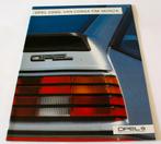 Autofolder Opel 1986 van Corsa t/m Monza ZGAN, Ophalen of Verzenden, Zo goed als nieuw, Opel