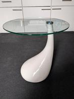 Design bijzettafel druppel, Minder dan 55 cm, Rond, Modern, Ophalen