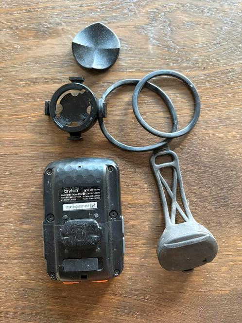 Bryton fietscomputer 410 met cadansmeter, Fietsen en Brommers, Fietsaccessoires | Fietscomputers, Zo goed als nieuw, Cadanssensor
