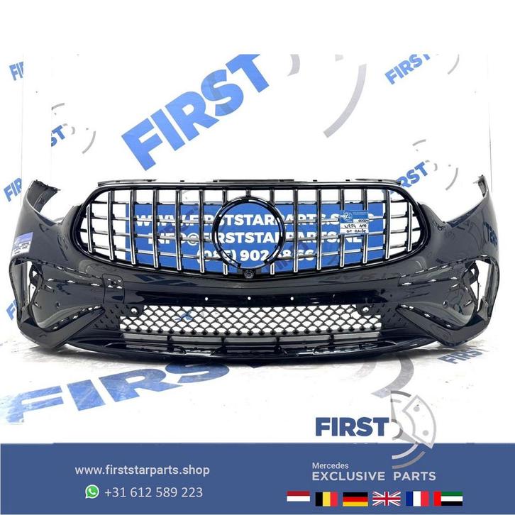 W254 BUMPER GLC AMG VOORBUMPER ORIGINEEL + GT GRIL A25488531, Auto-onderdelen, Carrosserie en Plaatwerk, Bumper, Mercedes-Benz