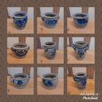 Keulse potten, kruiken, vazen, blauw, decoratie, brocante, Ophalen of Verzenden