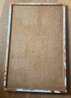 Memobord houten prikbord bord prik memo 60x40cm, Krijtbord, Ophalen of Verzenden, Zo goed als nieuw