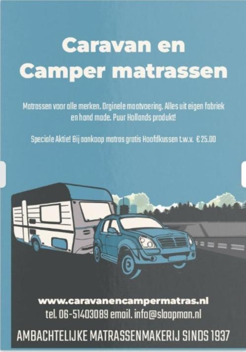 Caravan en Camper matrassen, Caravans en Kamperen, Caravan accessoires, Nieuw, Ophalen