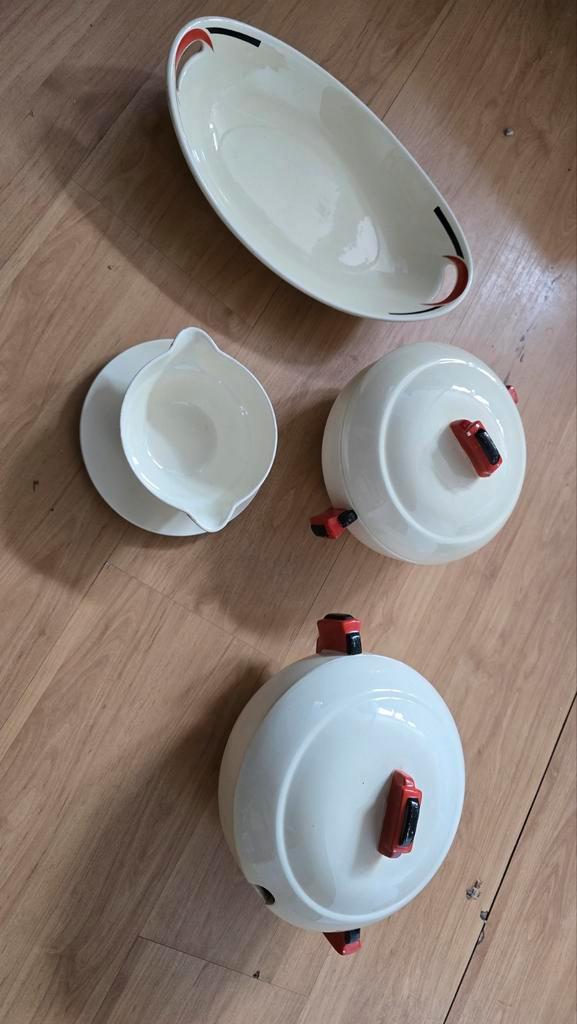 Art Deco Servies Société Céramique Maastricht, Antiek en Kunst, Antiek | Servies los, Ophalen of Verzenden