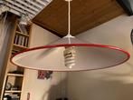 Hanglamp wit met rode rand, Huis en Inrichting, Lampen | Hanglampen, Ophalen of Verzenden, Minder dan 50 cm