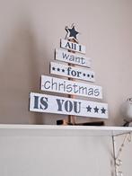 Kerst tekstbord, Ophalen, Zo goed als nieuw