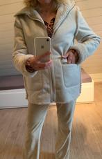 Fake Fur Jas - Maat M - Crème Beige, Ophalen of Verzenden, Zo goed als nieuw, Maat 38/40 (M), Beige