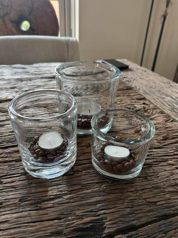 Windlichten waxinelichtjes beschikbaar voor biedingen