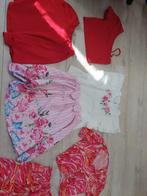 Prachtige meisjes zomersetjes 1x gedragen roze rood printjes, Kleding | Dames, Ophalen of Verzenden, Zo goed als nieuw