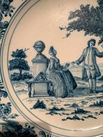 Antiek Makkum Aardewerk Schotel, Antiek en Kunst, Antiek | Wandborden en Tegels, Ophalen of Verzenden