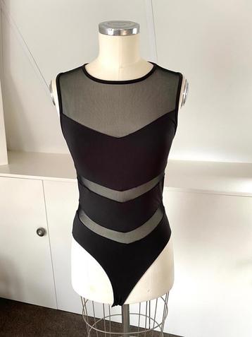 AMISU nieuwe zwarte bodystocking, top mt 36 CHCS beschikbaar voor biedingen