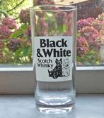 Black & White Scotch whisky glas longdrinkglas, Verzamelen, Merken en Reclamevoorwerpen, Ophalen of Verzenden, Gebruikt, Gebruiksvoorwerp