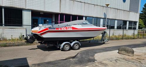 Speedboot galaxy 4.3 v6 volvo penta omc cobra 1991, Watersport en Boten, Speedboten, Gebruikt, 6 meter of meer, Benzine, 120 tot 200 pk