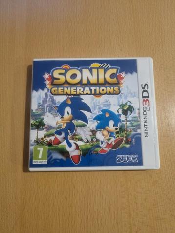 Sonic generations Nintendo 3DS  beschikbaar voor biedingen