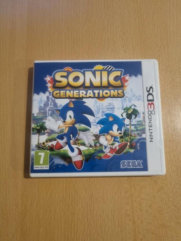 Sonic generations Nintendo 3DS, Spelcomputers en Games, Games | Nintendo 2DS en 3DS, Zo goed als nieuw, Avontuur en Actie, 1 speler