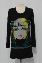 Lange zwarte damestrui.100% katoen.Mt S.Merk Divided, ., Zwart, Ophalen of Verzenden, Zo goed als nieuw