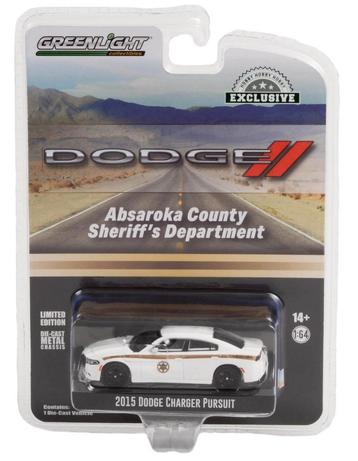 2015 Dodge Charger Pursuit v Greenlight 1/64 county sheriff beschikbaar voor biedingen