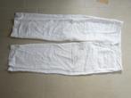 dames pantalon broek WIT 100% Linnen, MT 42 Rosner, Wit, Maat 42/44 (L), Ophalen of Verzenden, Zo goed als nieuw
