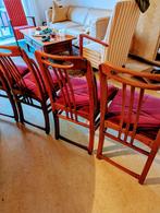 Arte Deco Schuitema Nouveau Art eetkamer set 4 stoelen, Ophalen