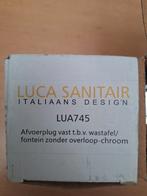 Luca Sanitair Afvoerplug LUA745 - Nieuw in doos!, Ophalen of Verzenden, Nieuw, Chroom, Wastafel