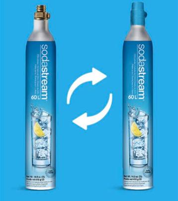 CO2 cilinders Sodastream Blokker  beschikbaar voor biedingen
