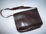 Lederen - Postmanbag/laptoptas -, Ophalen, 15 inch, Gebruikt, Aktetas