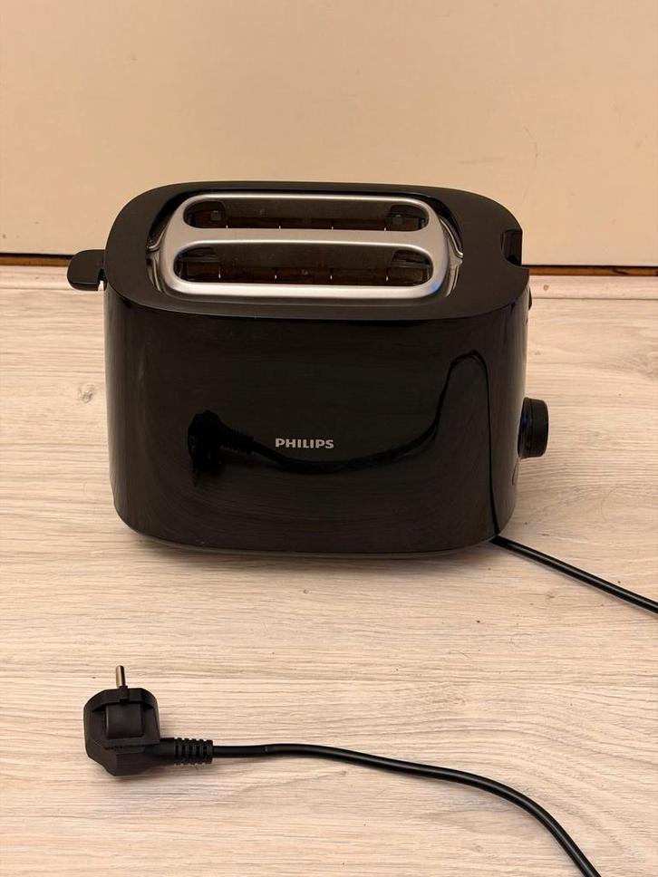 Philips Toaster - Goed Onderhouden, Witgoed en Apparatuur, Broodroosters, Gebruikt, Uitneembare kruimellade, Ophalen of Verzenden