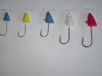 jigkopjes in 14 - 24 - 32 - 42 - 52gr / 10 stuks = 13€, Ophalen of Verzenden, Nieuw, Dobber of Lood