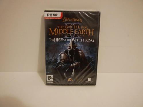 LOTR BFME Rise of the Witchking (Nieuw) - PC Game, Spelcomputers en Games, Games | Pc, Nieuw, Avontuur en Actie, 1 speler, Vanaf 12 jaar